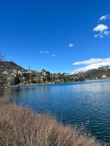 St. Moritz szwajcaria jezioro