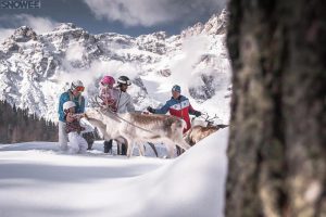 renifery włochy austria snowee narty atrakcje