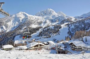 austria narty zima snowee góry alpy 